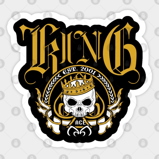 King of Ace Sticker by Neon_Skylex